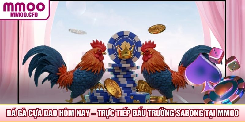 Đá Gà Cựa Dao Hôm Nay – Trực Tiếp Đấu Trường Sabong Tại MMOO
